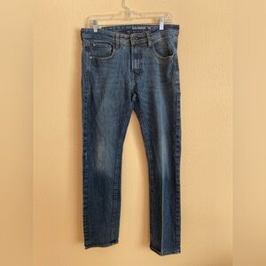 MBX Men's Slim Stretch Blue Jeans, Size W32 L32